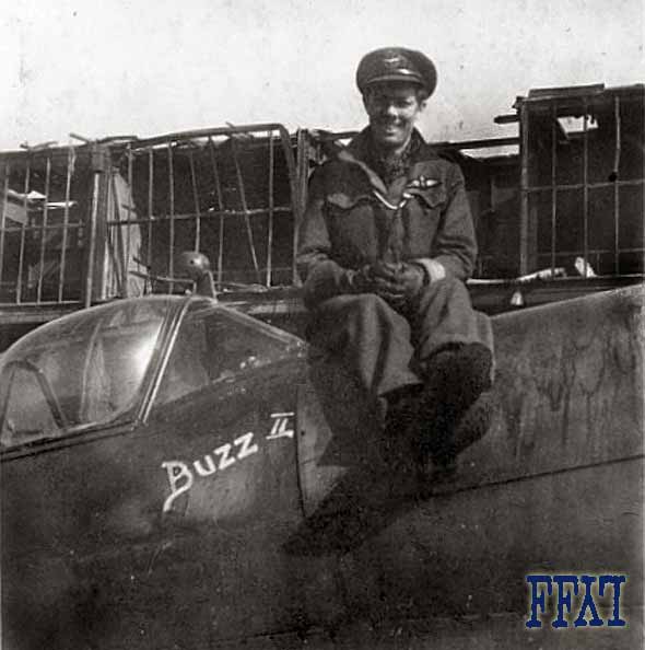 Walt Dove on his Spit "Buzz II"